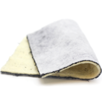 Needle-punched non-woven materials